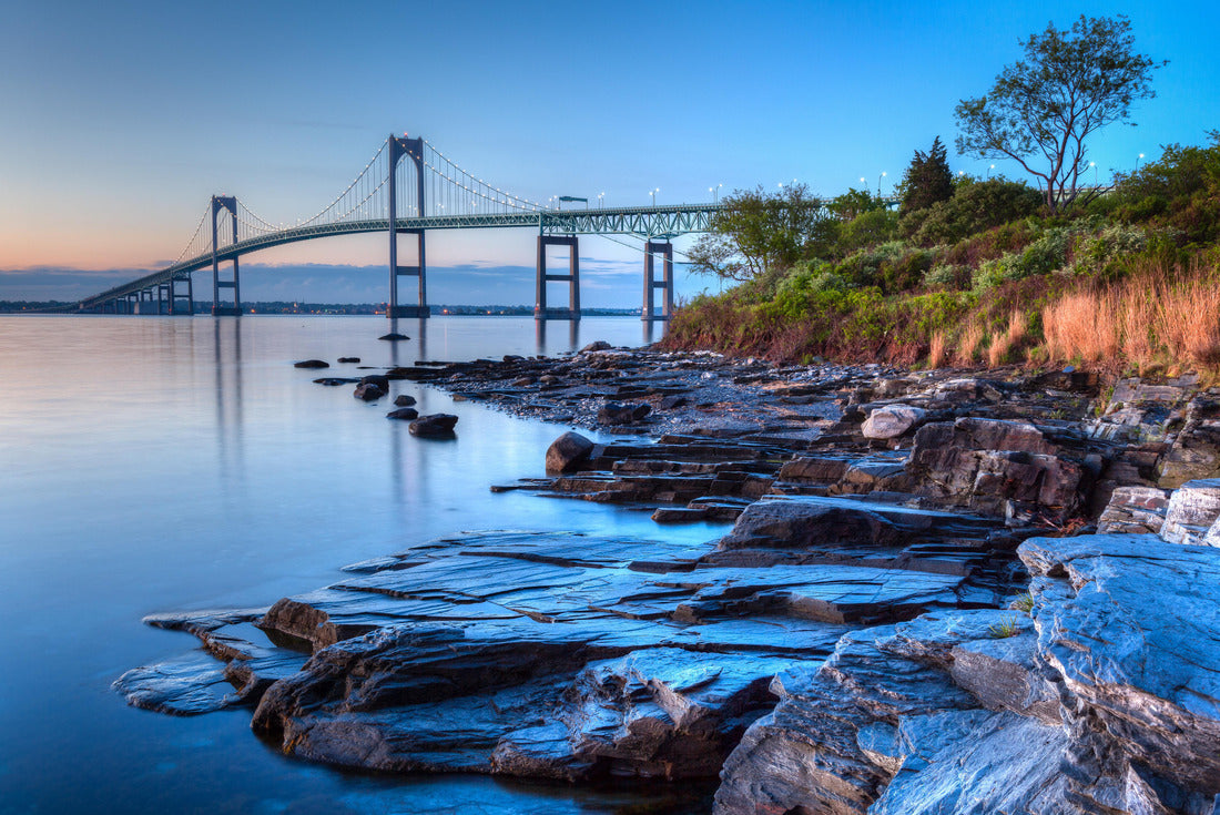 Newport Bridge Sunrise Rocky Seascape Rhode Island 2000pc Puzzle