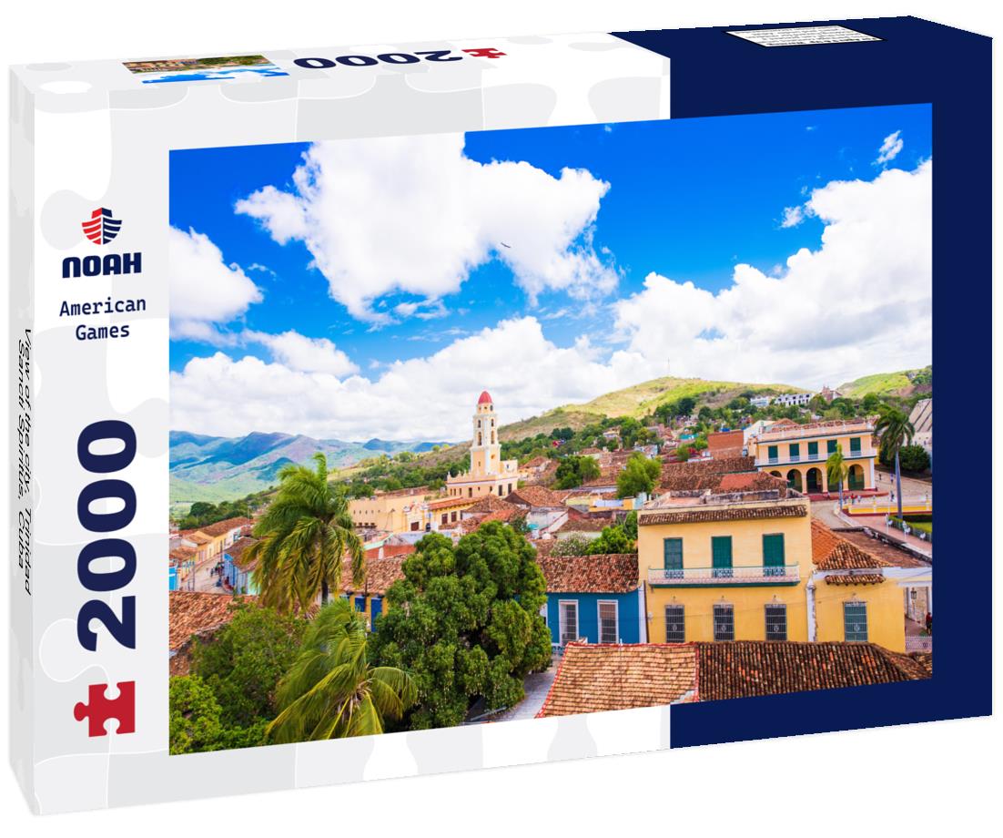 the city, Trinidad, Sancti Spiritus, Cuba 2000pc Puzzle