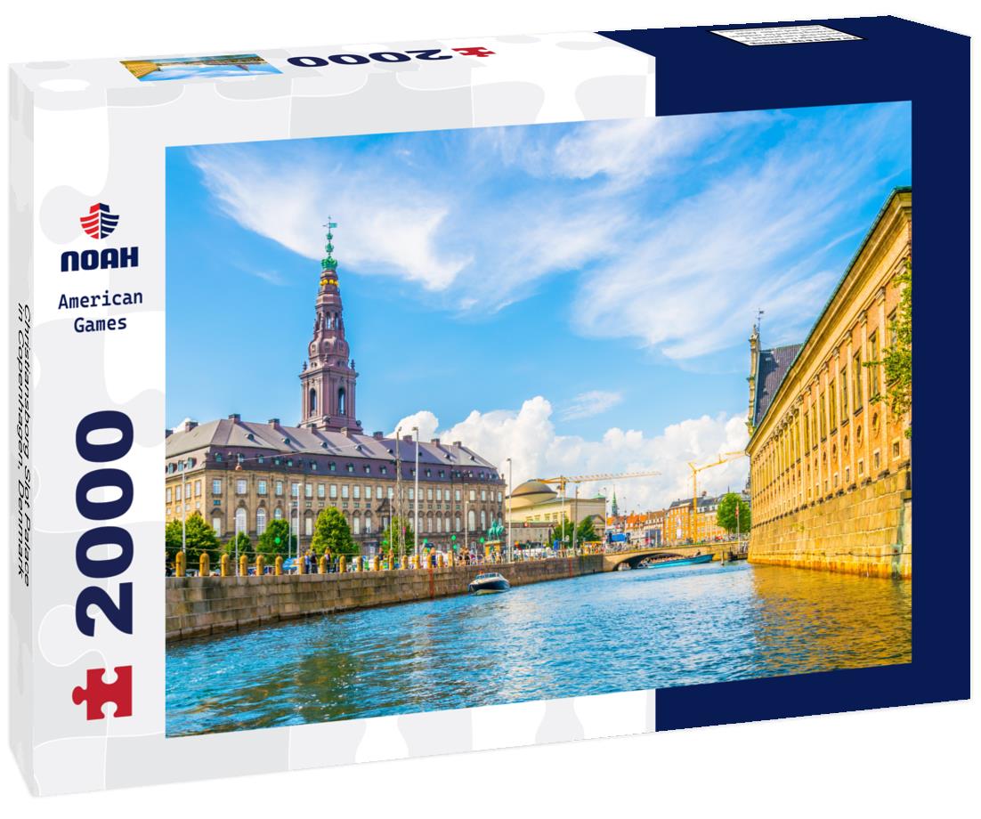 Christiansborg Slot Palace in Copenhagen, Denmark 2000pc Puzzle