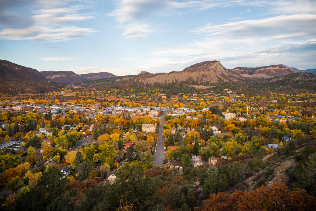 Noah Jigsaw Puzzle Landscape view of Durango, Colorado during autumn 2000 pieces