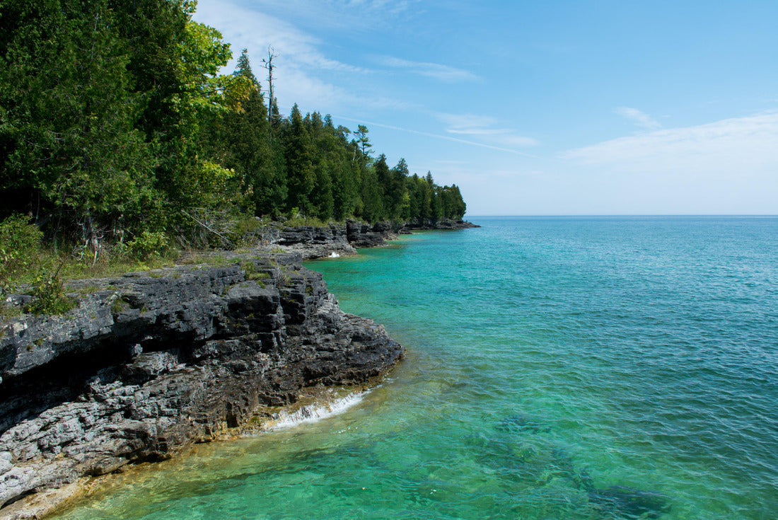 Lake Michigan shoreline in Door County, Wisconsin 2000pc Puzzle