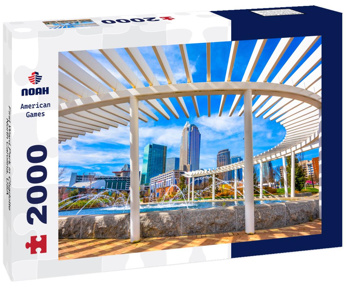 First Ward Park in Charlotte, North Carolina, USA 2000pc Puzzle