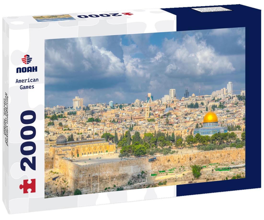 Jerusalem viewed from the mount of olives, Israel 2000pc Puzzle
