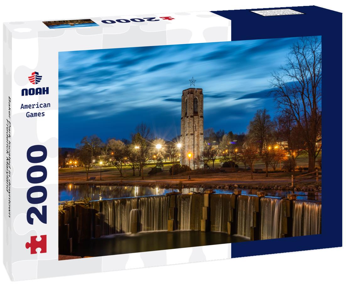 Baker Park located in downtown Frederick Maryland 2000pc Puzzle