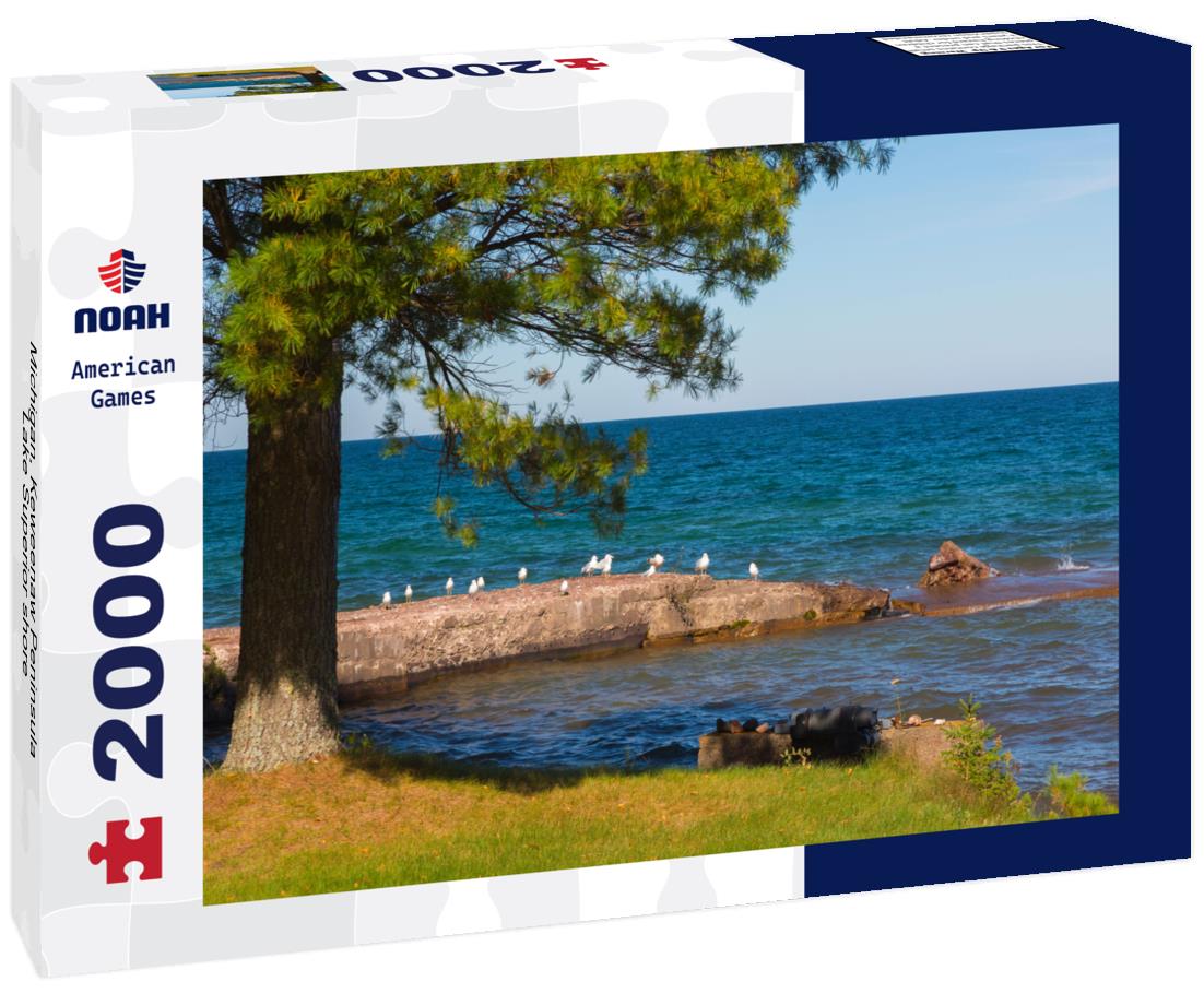 Michigan, Keweenaw Peninsula, Lake Superior shore 2000pc Puzzle