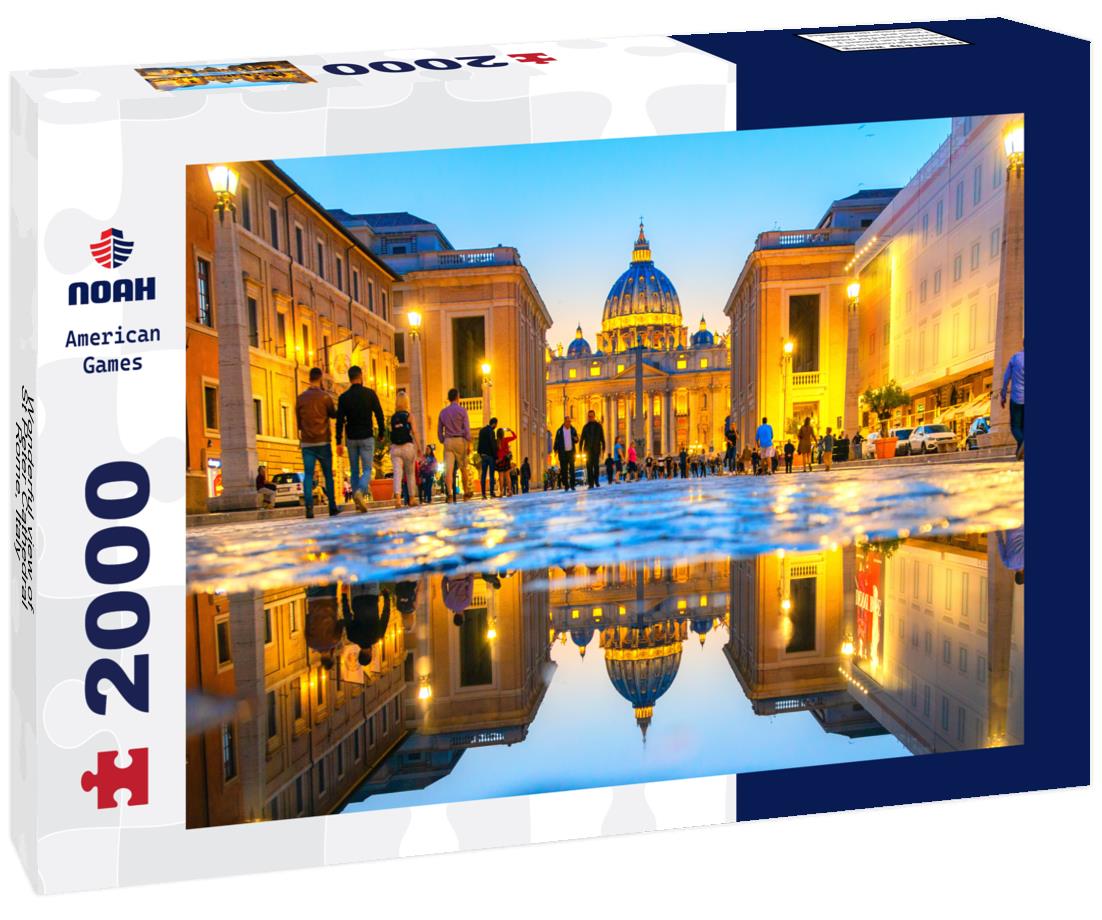Wonderful view of St Peter Cathedral, Rome, Italy 2000pc Puzzle