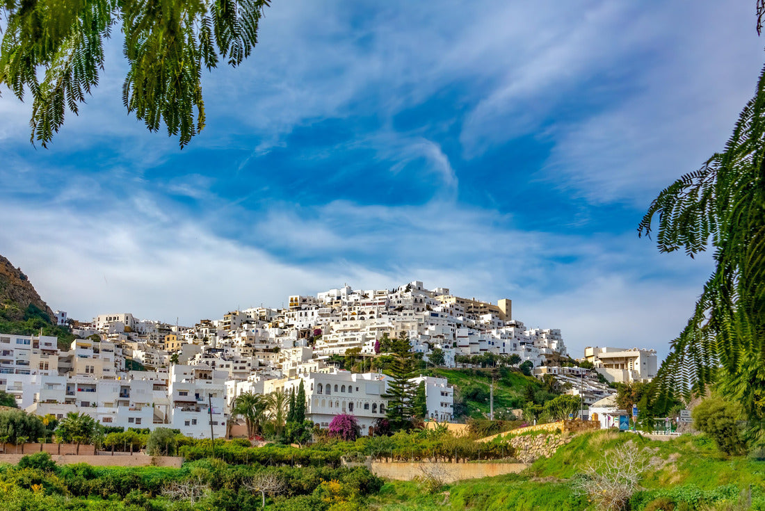 Charming view of the white town Mojacar, in Spain 2000pc Puzzle