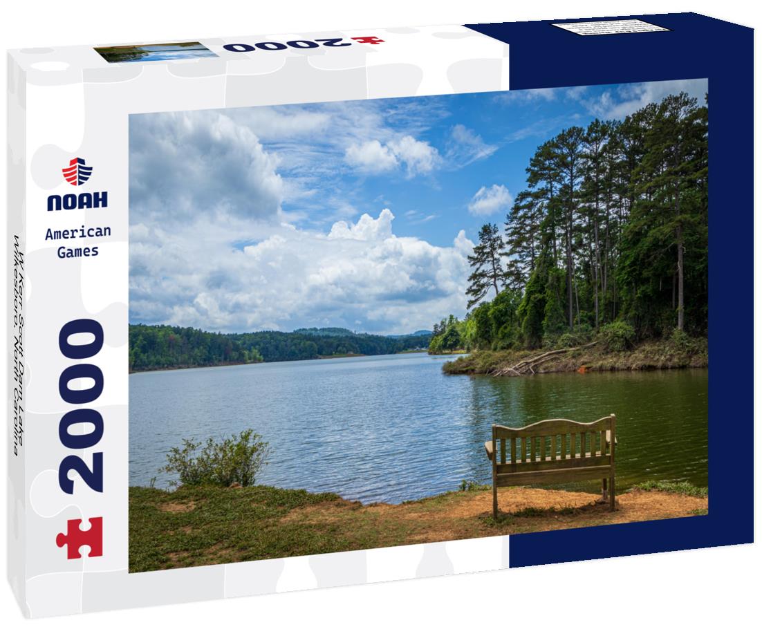 W Kerr Scott Dam Lake, Wilkesboro, North Carolina 2000pc Puzzle