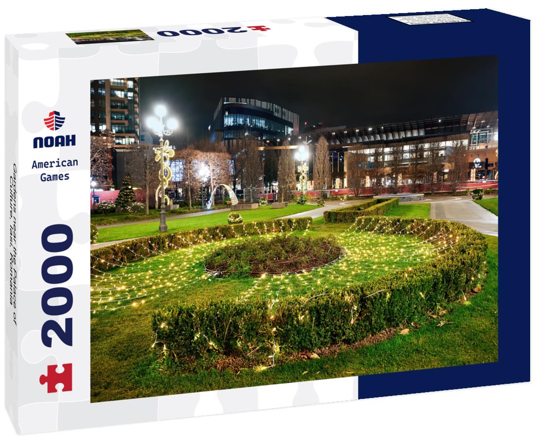 Gardens near the Palace of Culture, Iasi, Romania 2000pc Puzzle