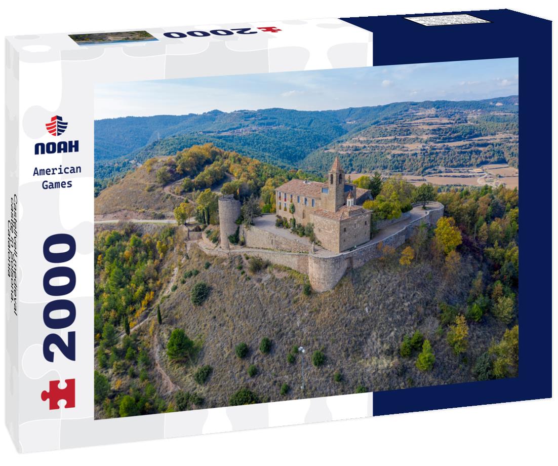 Castellvell medieval castle in Solsona. Catalonia 2000pc Puzzle