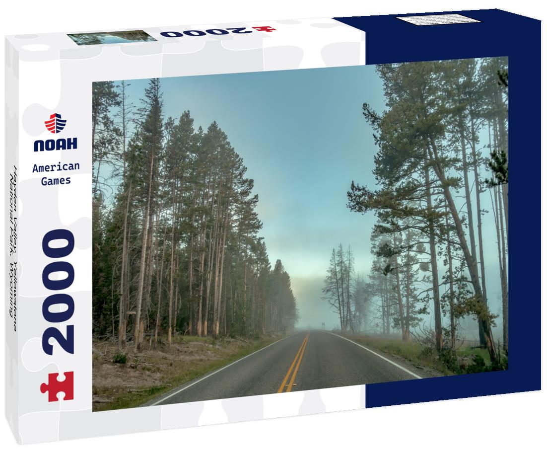 Hayden Valley, Yellowstone National Park, Wyoming 2000pc Puzzle