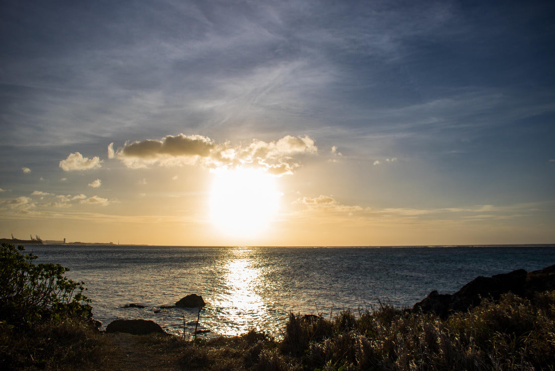 Scenic View Of Sea Against Sky During Sunset Guam 2000pc Puzzle