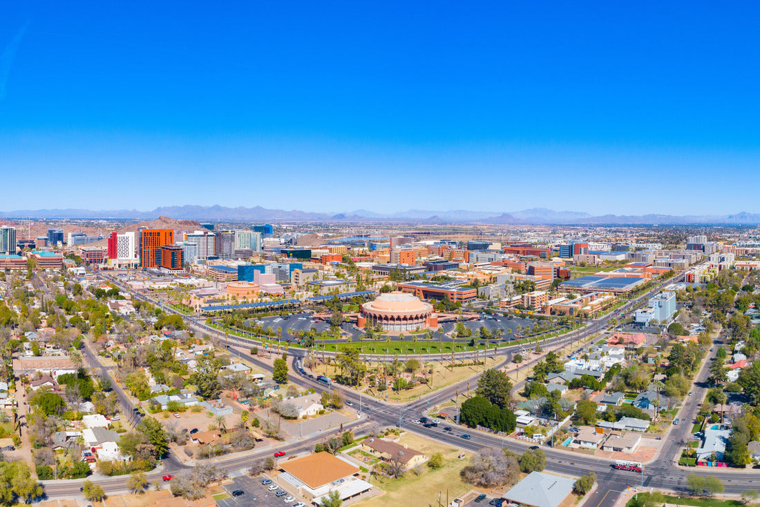 Downtown Tempe, Arizona, USA Drone Skyline Aerial 2000pc Puzzle