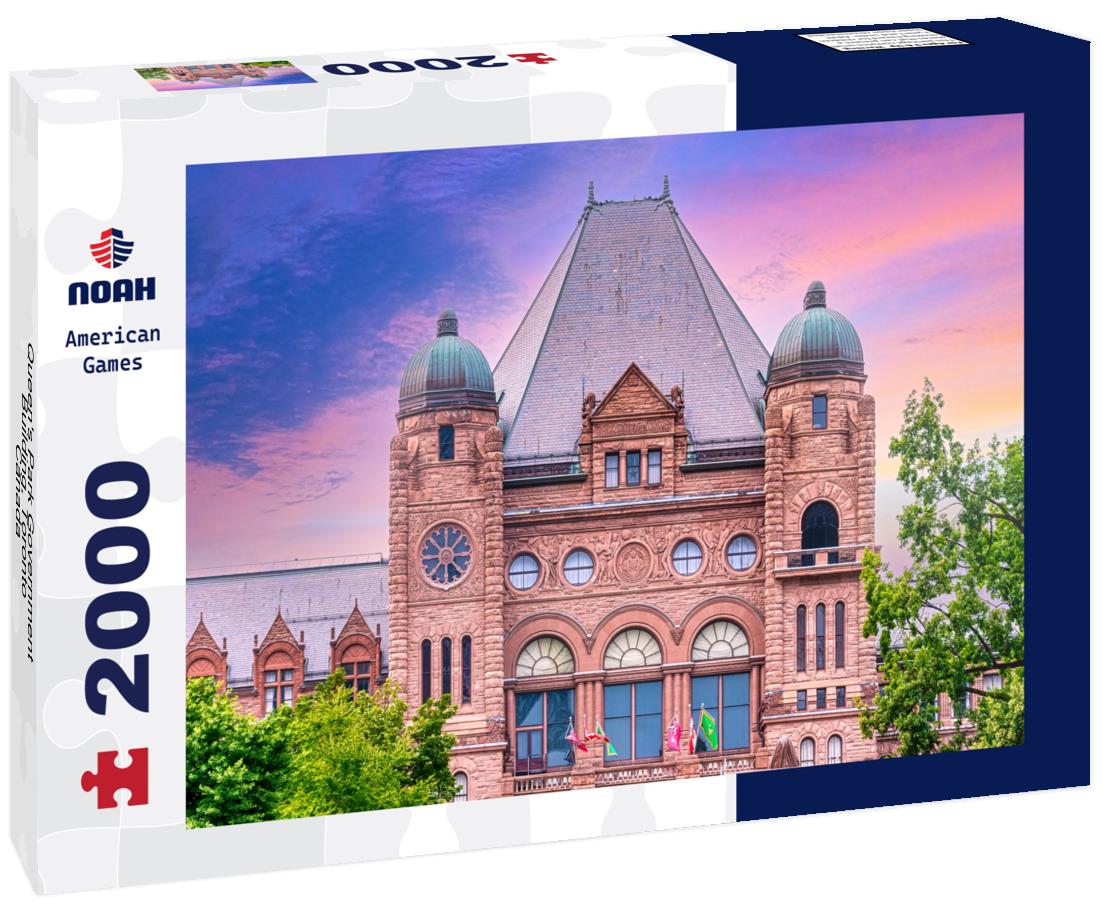 Queen's Park Government Building, Toronto, Canada 2000pc Puzzle