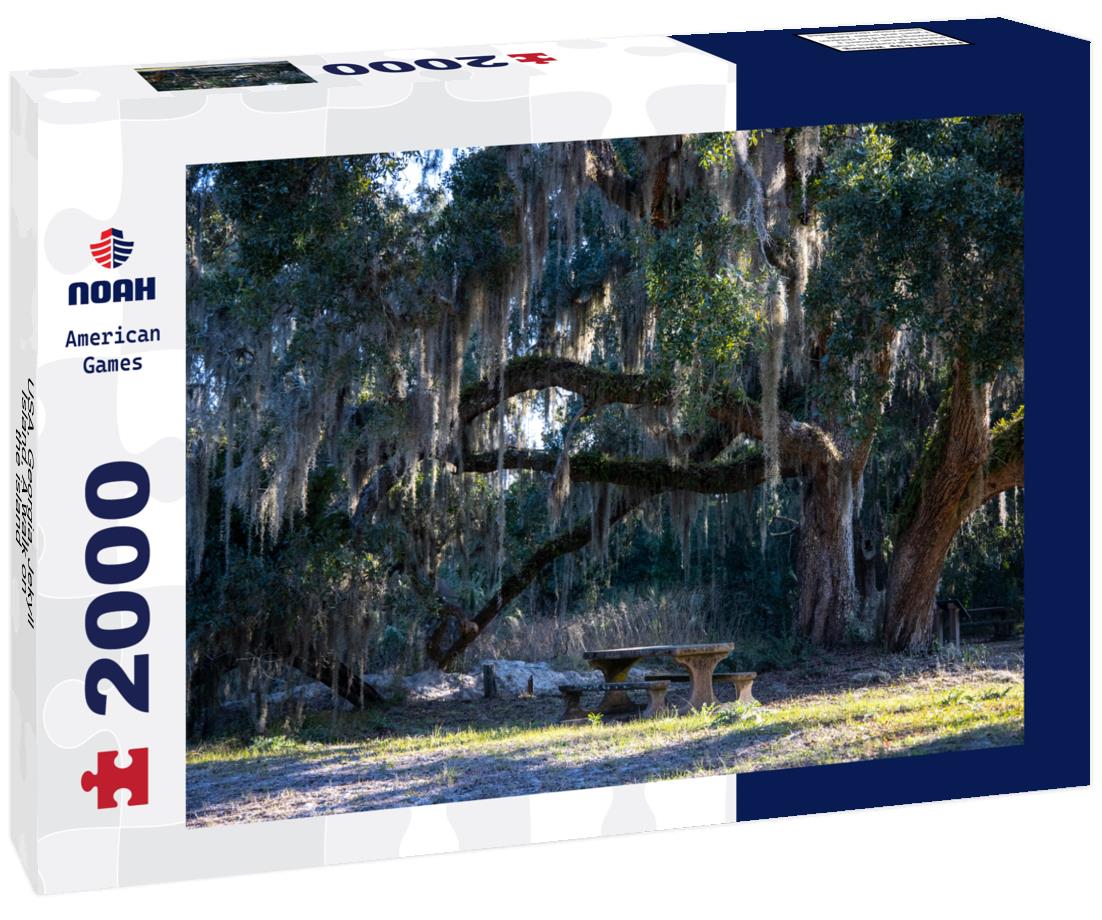 USA, Georgia, Jekyll Island, A walk on the island 2000pc Puzzle