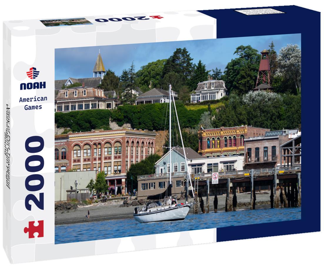 Port Townsend Washington from Puget Sound 2000pc Puzzle