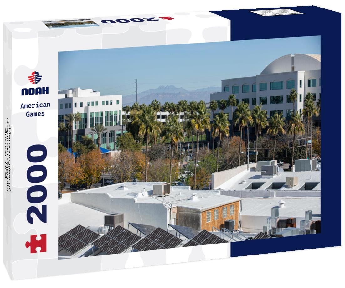 Afternoon view of downtown Chandler, Arizona, USA 2000pc Puzzle