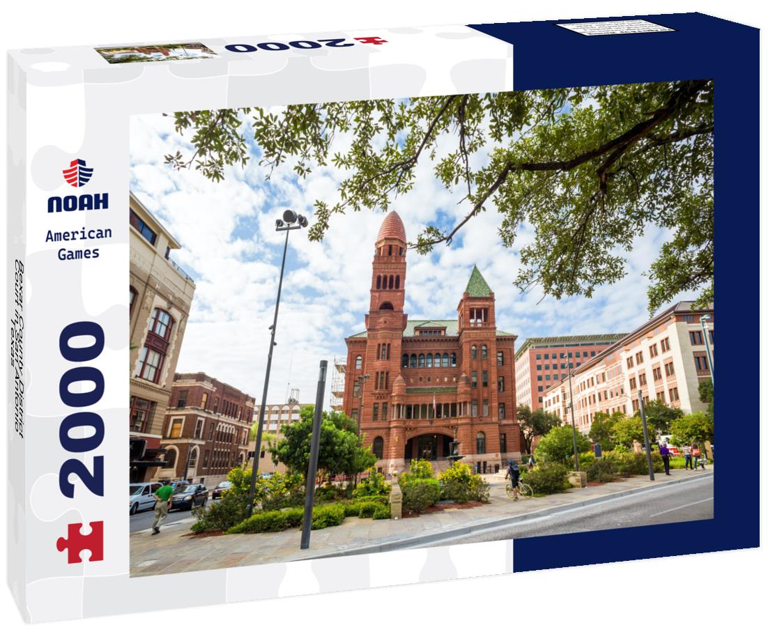 Noah Jigsaw Puzzle Bexar County District Court in San Antonio, Texas 2000 pieces