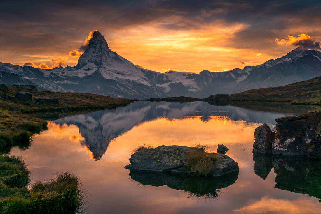 Sunset over the Matterhorn, Zermatt, Switzerland 2000pc Puzzle