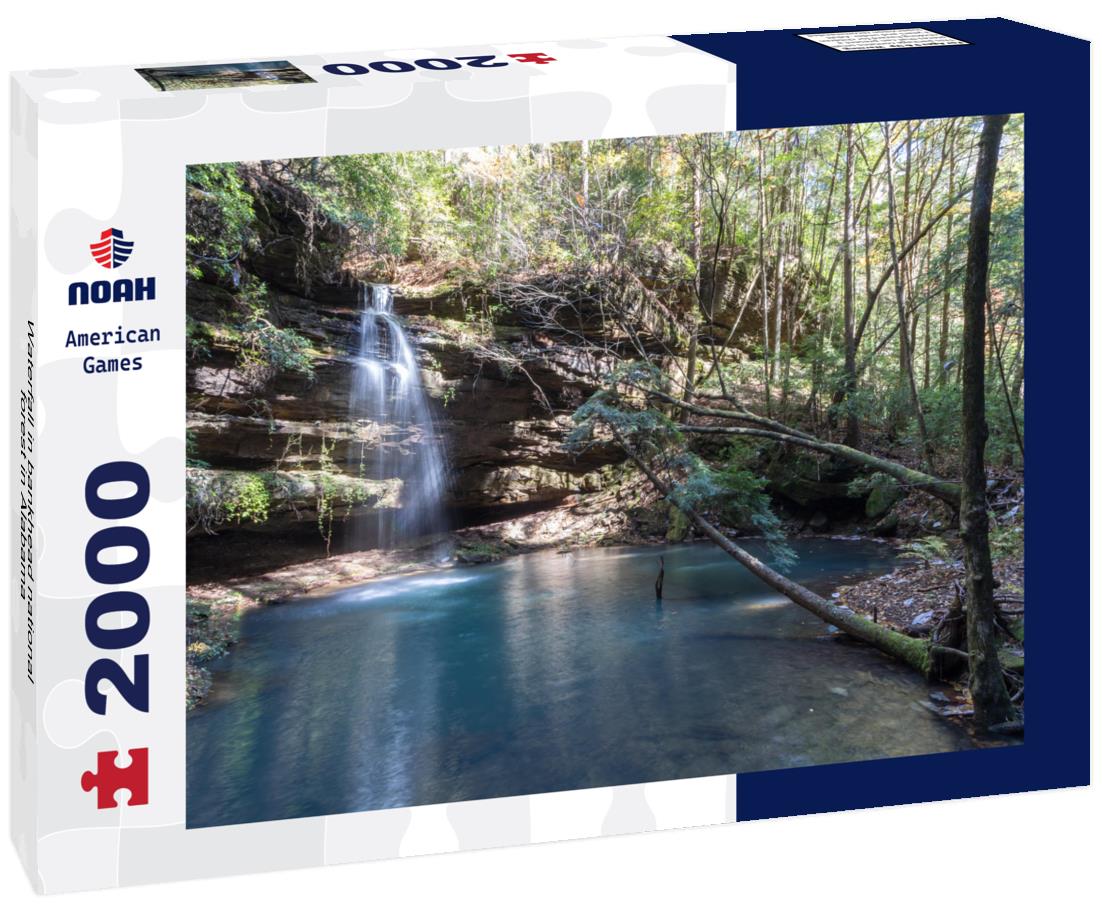 Waterfall in bankhead national forest in Alabama 2000pc Puzzle
