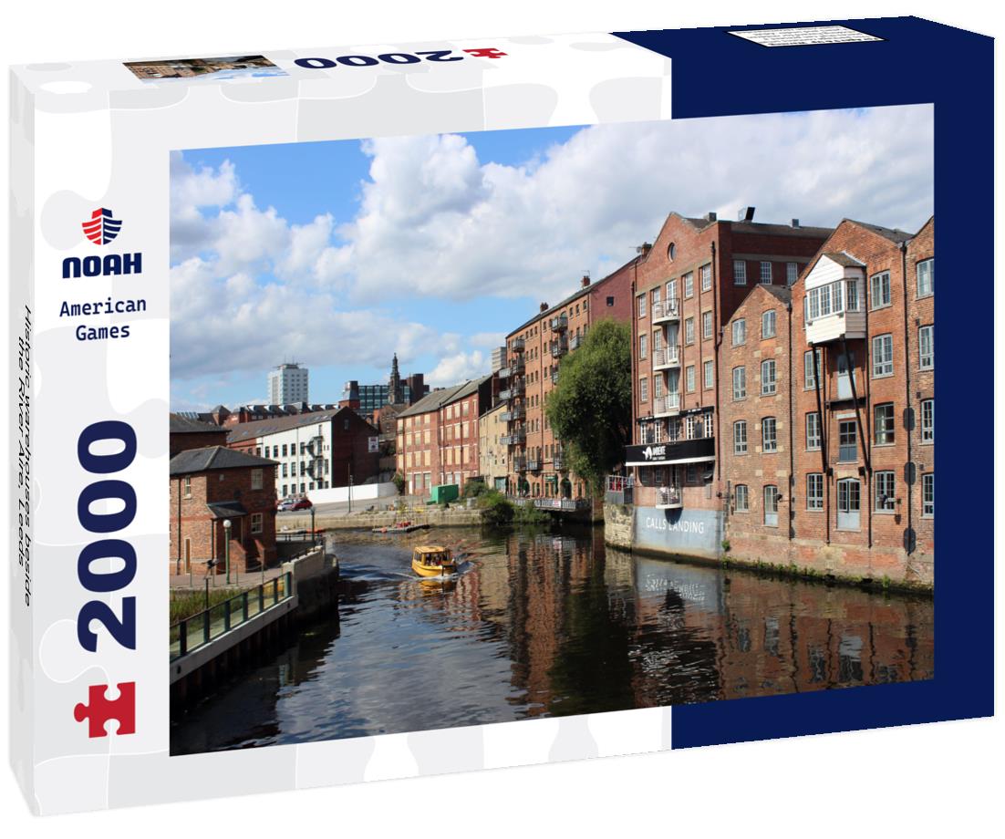 Historic warehouses beside the River Aire, Leeds 2000pc Puzzle