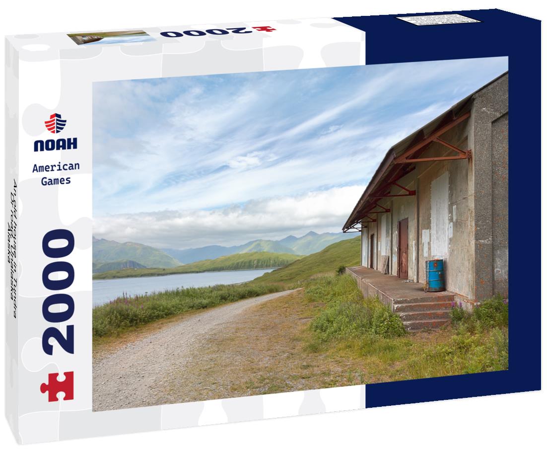 An old house in Tundra Dr road, Unalaska, Alaska 2000pc Puzzle