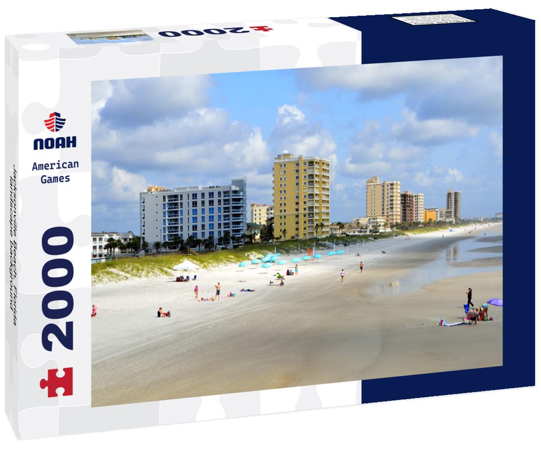 Jacksonville Beach, Florida landscape background 2000pc Puzzle