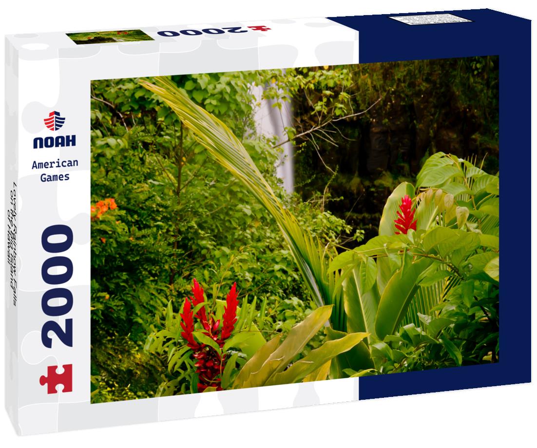 Lovely Rainbow Falls on the Big Island of Hawaii 2000pc Puzzle