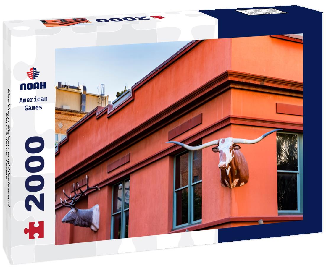 Buckhorn Saloon and Restaurant San Antonio Texas 2000pc Puzzle