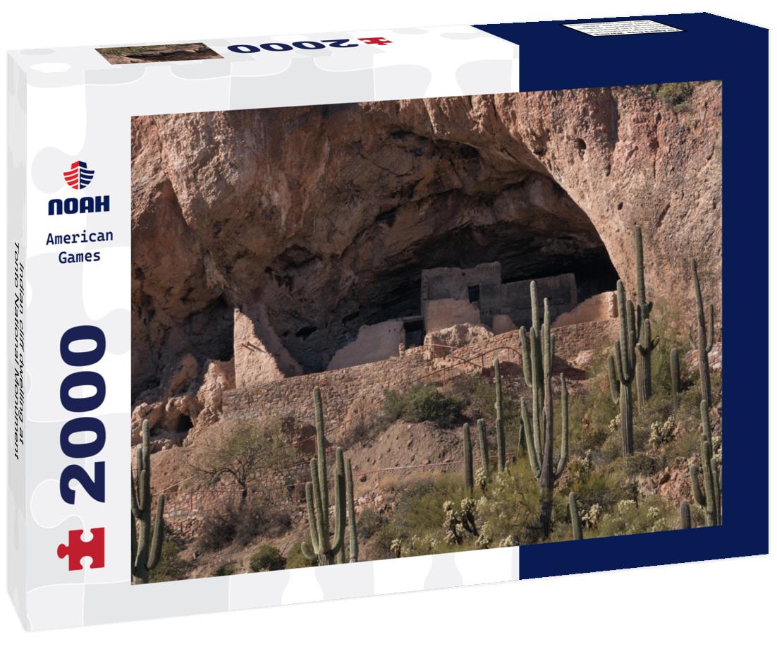 Indian cliff dwelling at Tonto National Monument 2000pc Puzzle