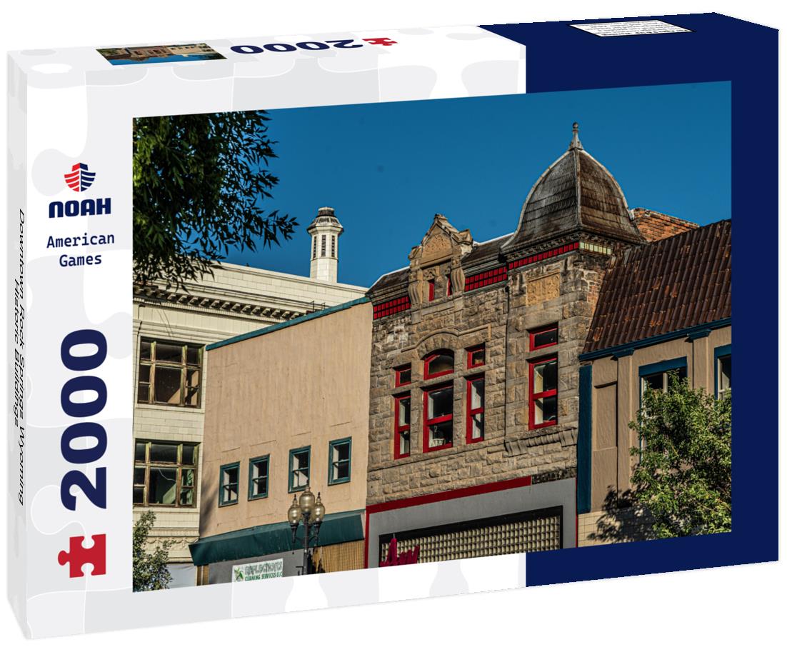 Downtown Rock Springs Wyoming Historic Buildings 2000pc Puzzle
