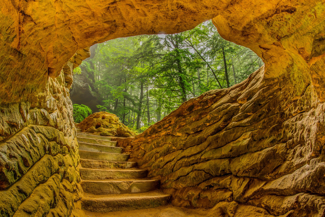 Old Man's Cave in Hocking Hills State Park, Ohio 2000pc Puzzle