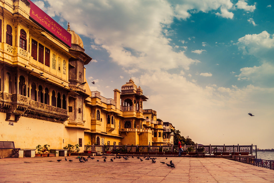 Noah Jigsaw Puzzle Beautiful shot of Gangaur Ghat in Udaipur, India 2000 pieces