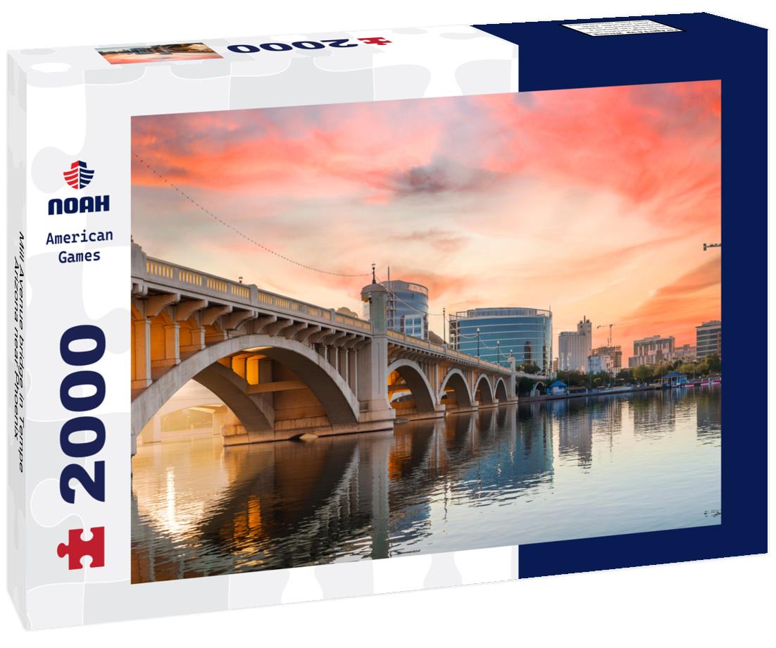 Mill Avenue bridge in Tempe Arizona near Phoenix 2000pc Puzzle