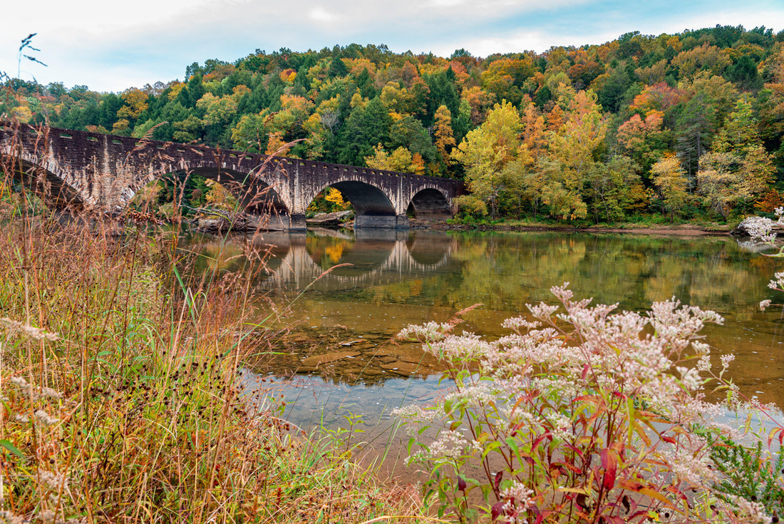 Noah Jigsaw Puzzle Gatliff Bridge over Cumberland River in Kentucky 2000 pieces