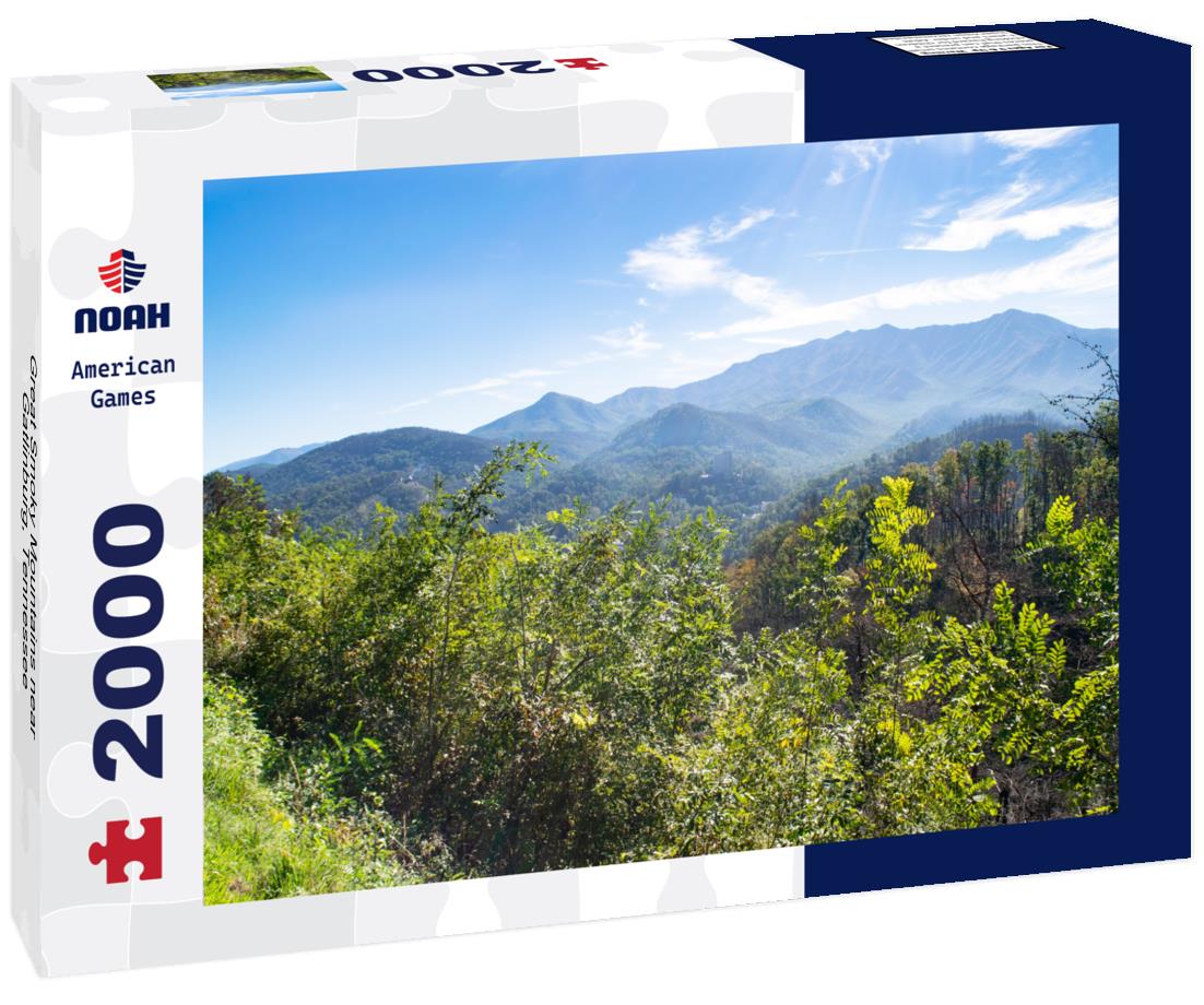 Great Smoky Mountains near Gatlinburg, Tennessee 2000pc Puzzle