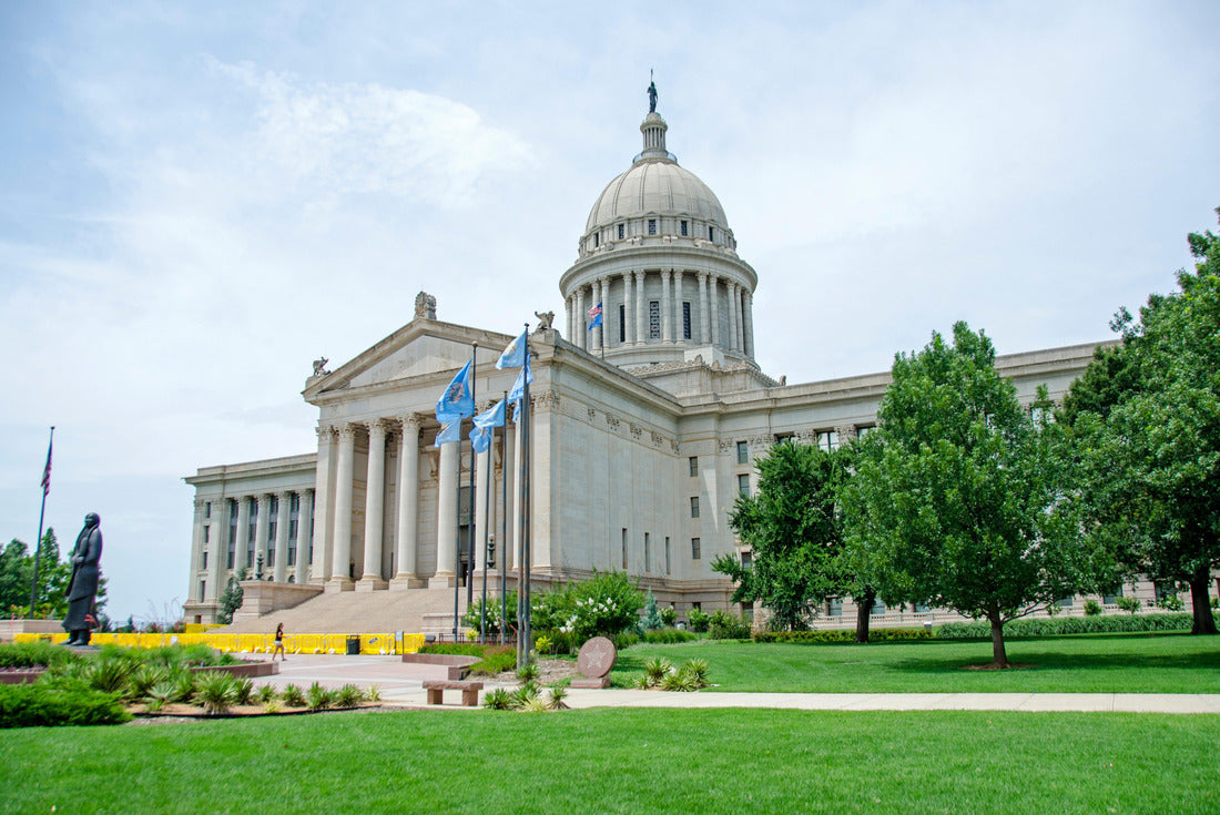 Oklahoma State Capital Building in Oklahoma city 2000pc Puzzle