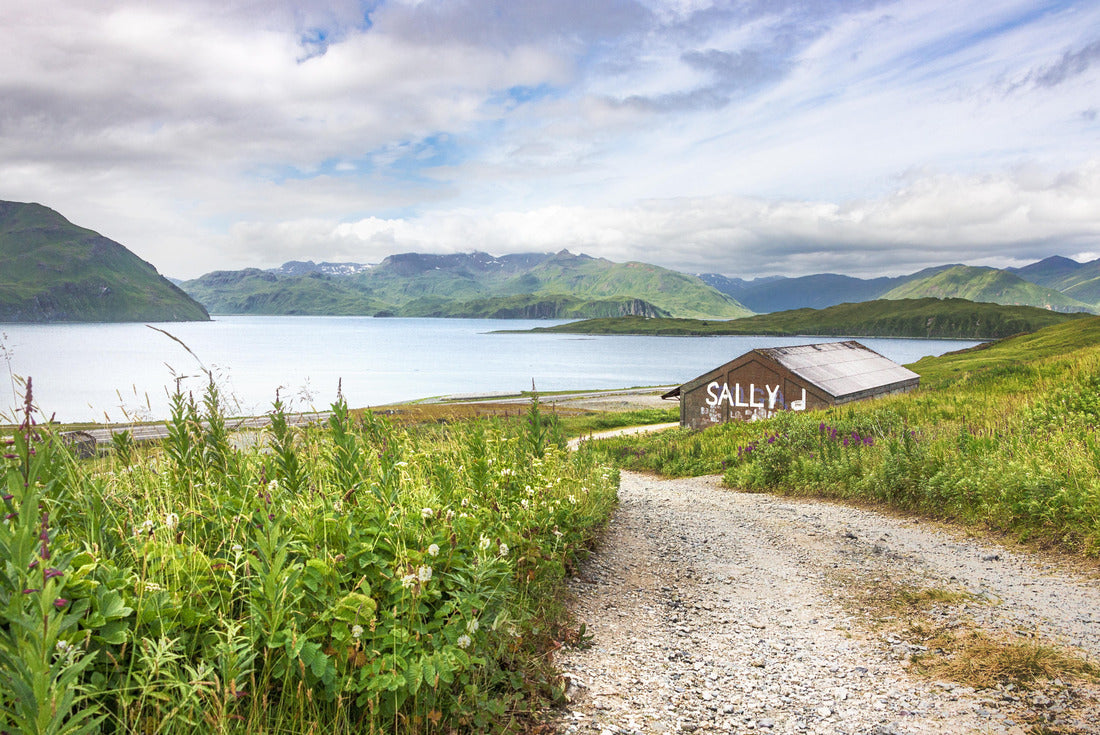An old house in Tundra Dr road, Unalaska, Alaska 2000pc Puzzle