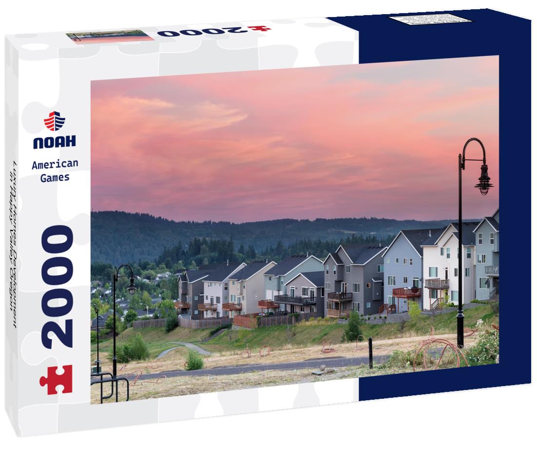 Luxury Homes Development in Happy Valley Oregon 2000pc Puzzle