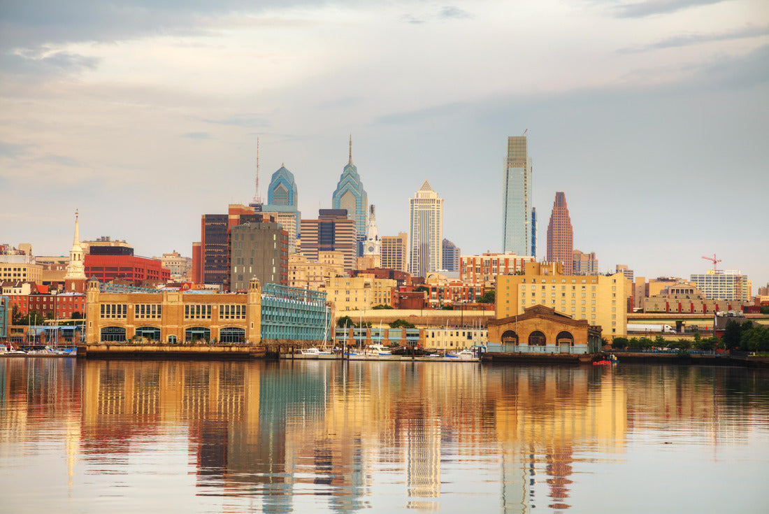 Philadelphia cityscape at sunrise, Pennsylvania 2000pc Puzzle