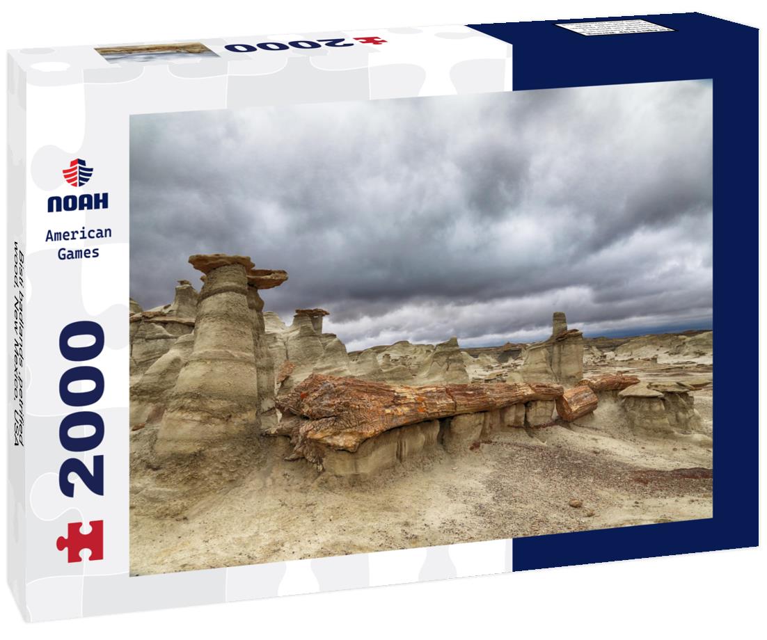 Bisti badlands ,petrified wood, New Mexico, USA 2000pc Puzzle