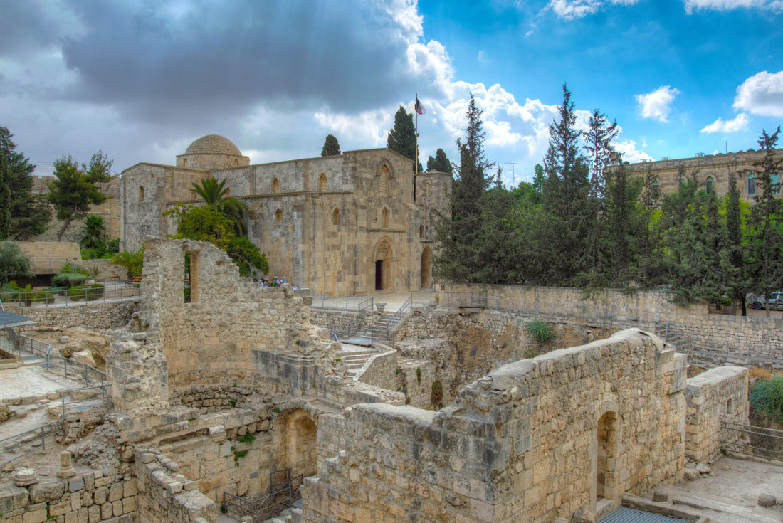 Noah Jigsaw Puzzle Ruins of pools of Bethesda in Jerusalem, Israel 2000 pieces
