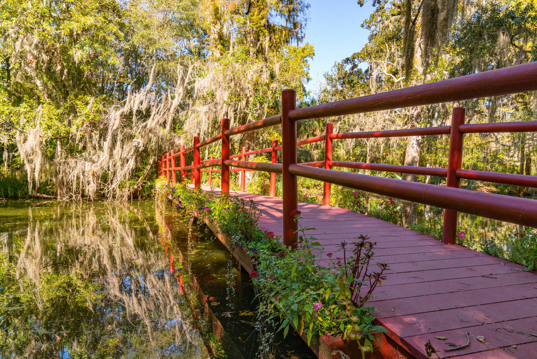 Red Bridge over Charleston, South Carolina Lake 2000pc Puzzle
