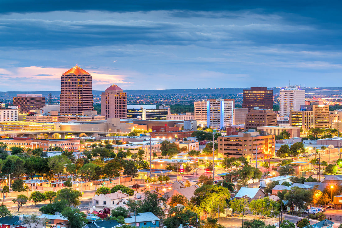 Albuquerque, New Mexico, USA downtown cityscape 2000pc Puzzle