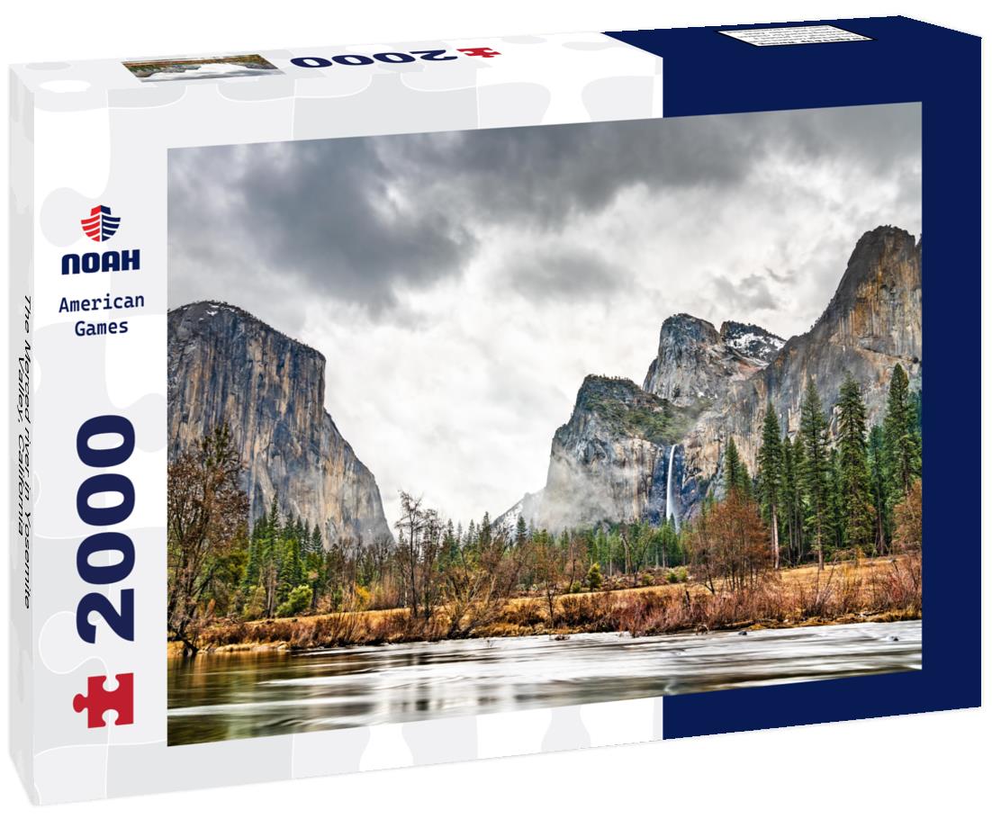The Merced river in Yosemite Valley, California 2000pc Puzzle