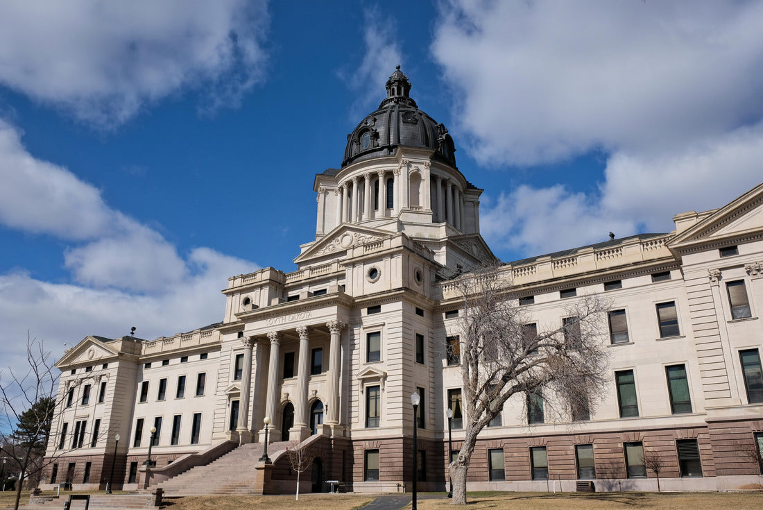 South Dakota state capitol building facade view 2000pc Puzzle