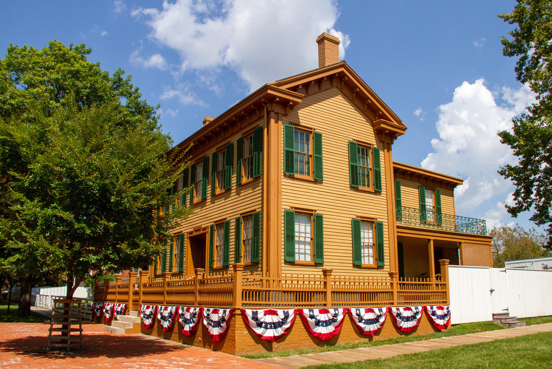 Abraham Lincoln's home in Springfield, Illinois 2000pc Puzzle