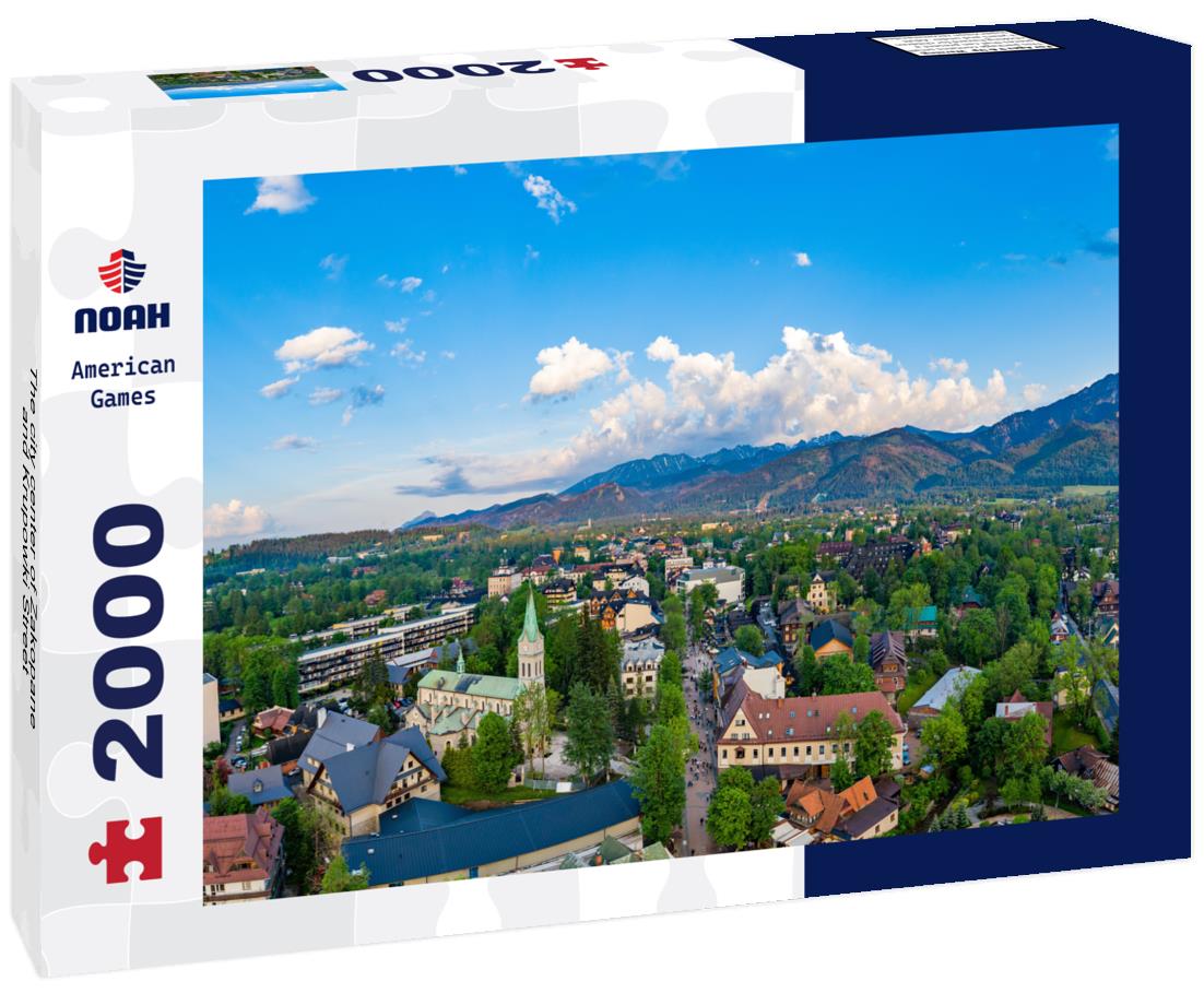 The city center of Zakopane and Krupowki Street 2000pc Puzzle