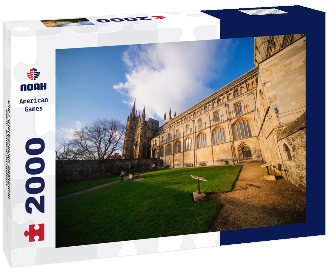 Old Peterborough cathedral park, United kingdom 2000pc Puzzle