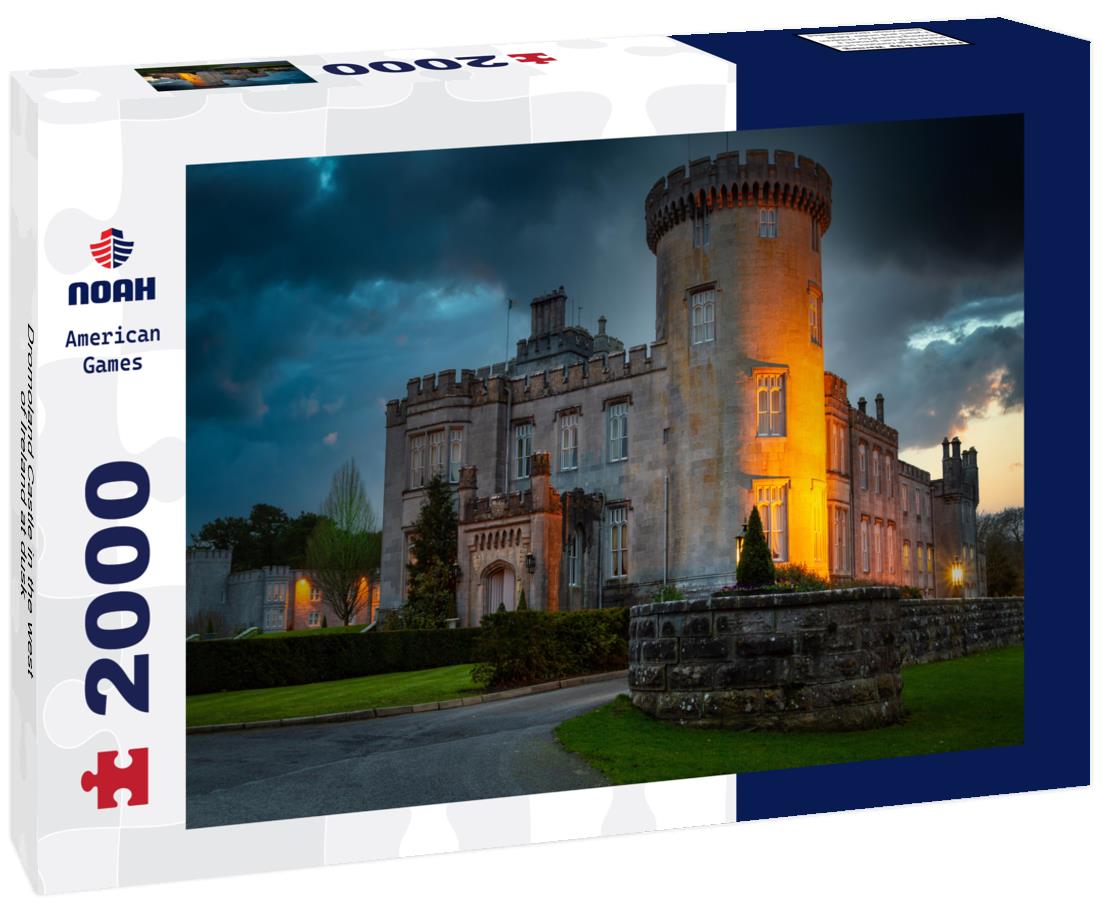 Dromoland Castle in the west of Ireland at dusk 2000pc Puzzle